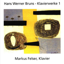 CD Cover Hans Werner Bruns - Klavierwerke 1